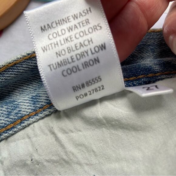 NWT Pistola Kelly 90s Skater Denim Shorts size 27 - Picture 10 of 11